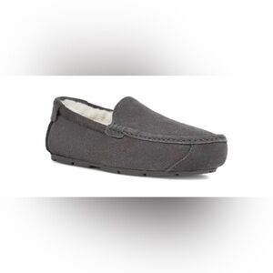Koolaburra by UGG Tipton Men’s Stone Gray Suede Slippers Size US 13